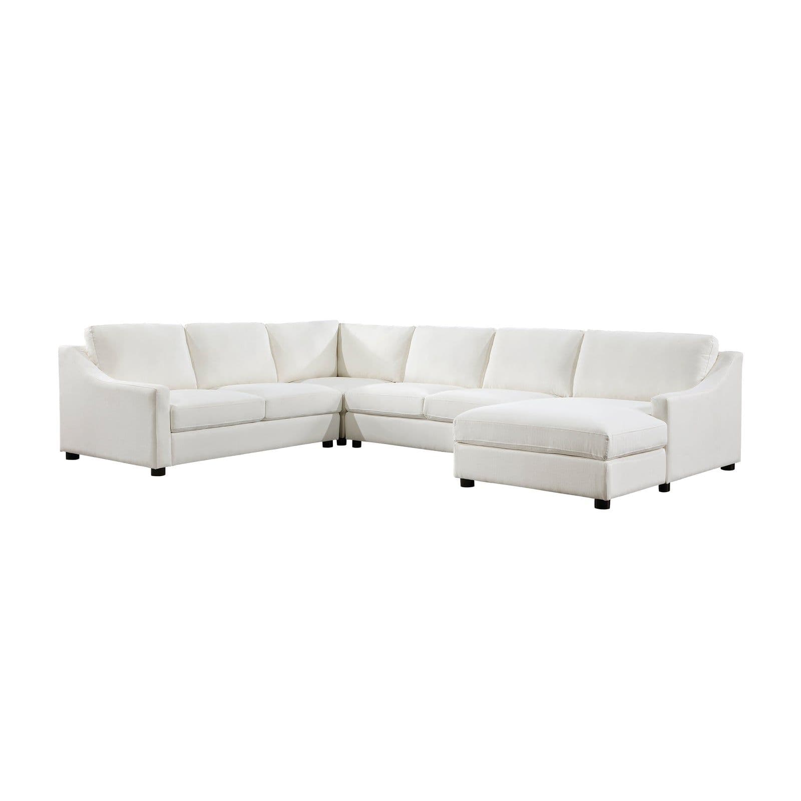 Bethel (4)4-Piece Sectional with Right Chaise
