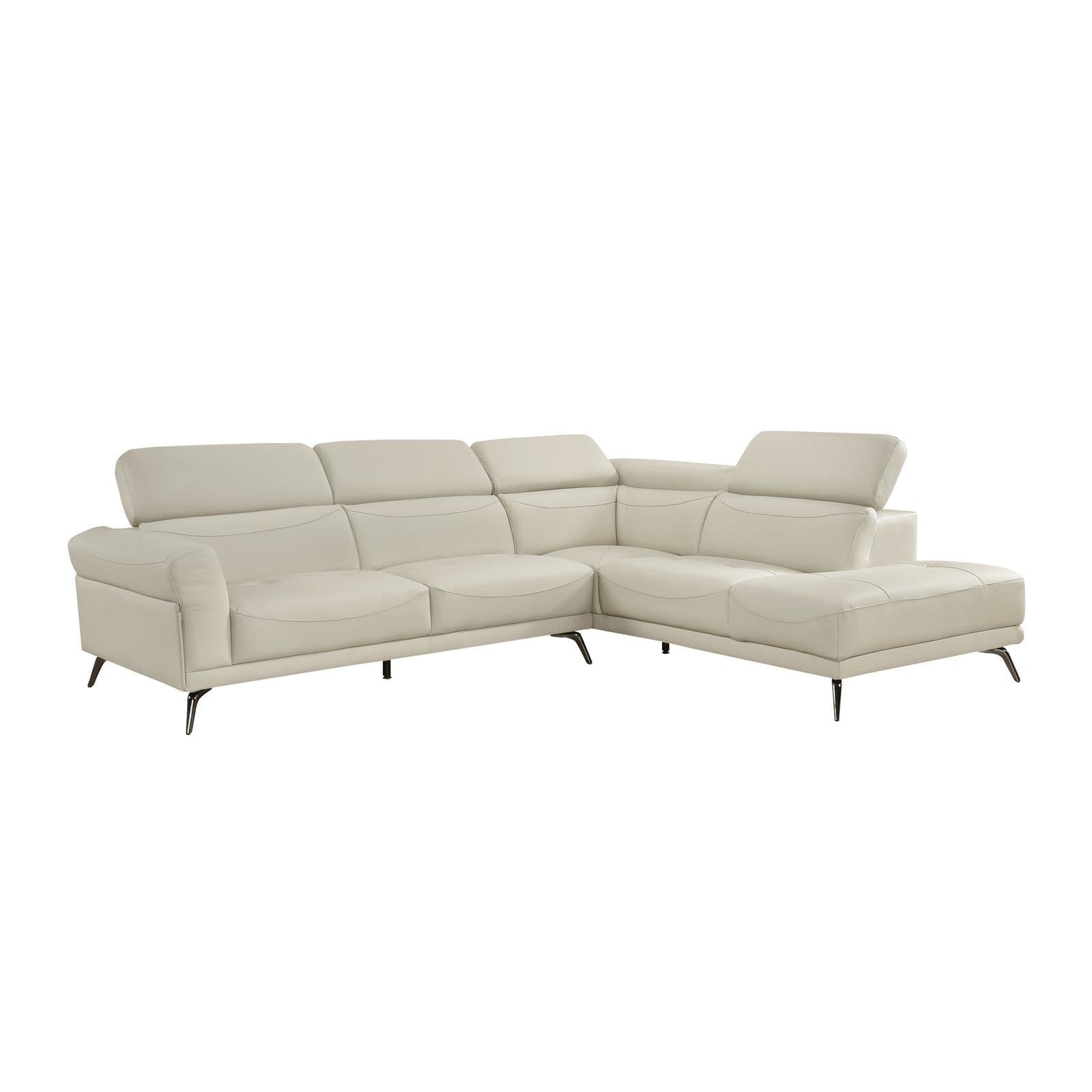 Minot (2)2-Piece Sectional with Right Side Chaise