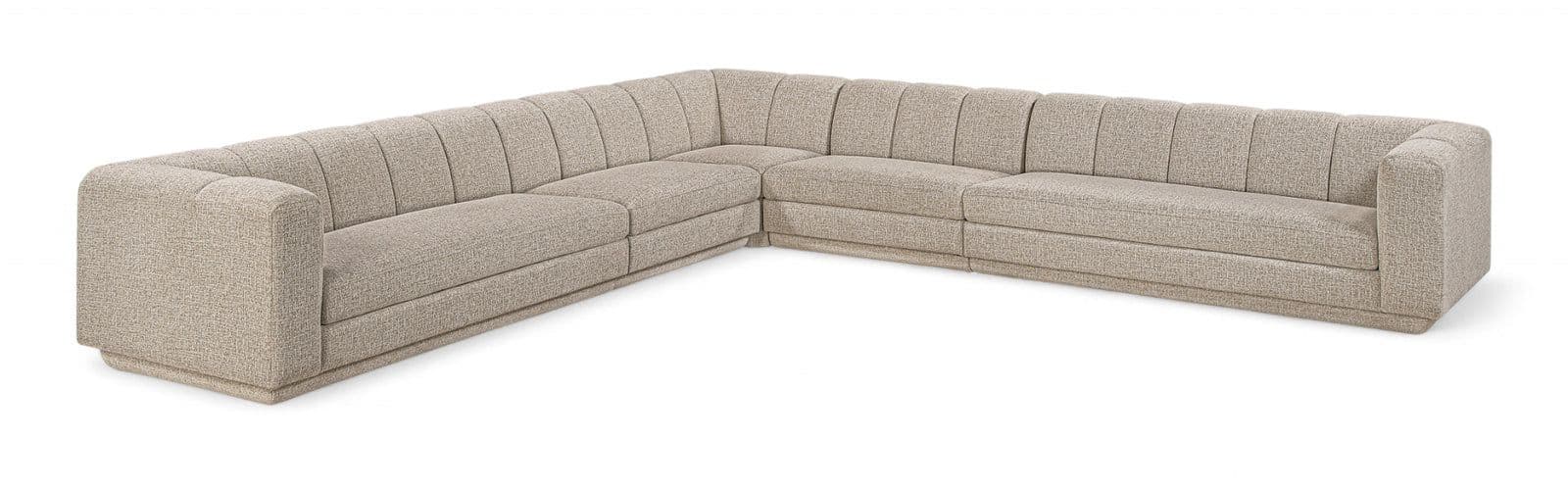 Laurel Fabric Upholstered Sectional, 5-Piece