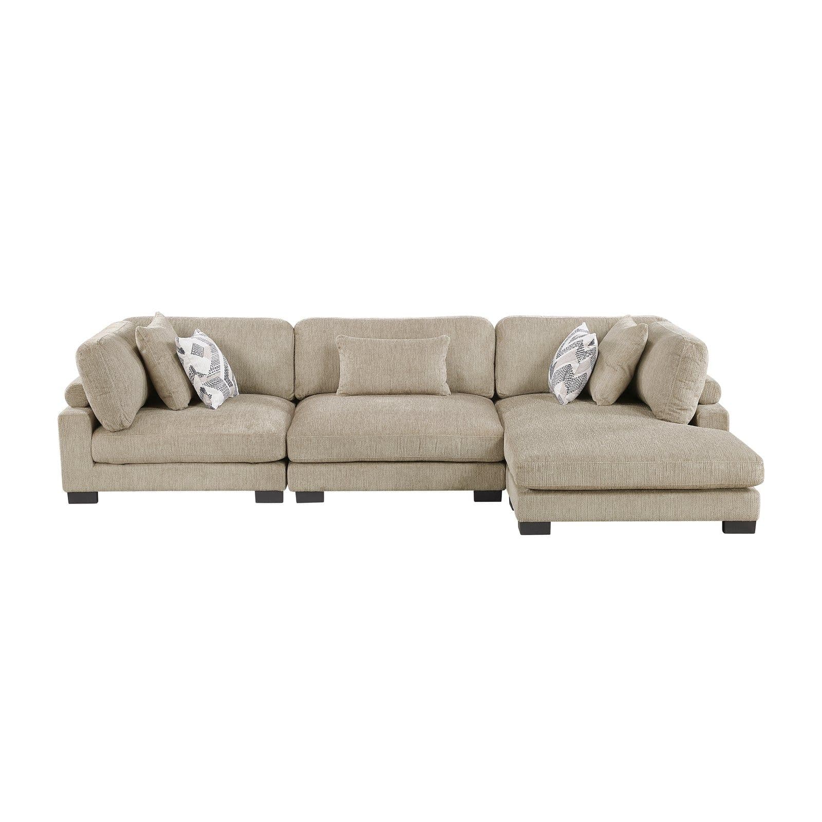 Bennington (3)3-Piece Modular Sectional with Chaise