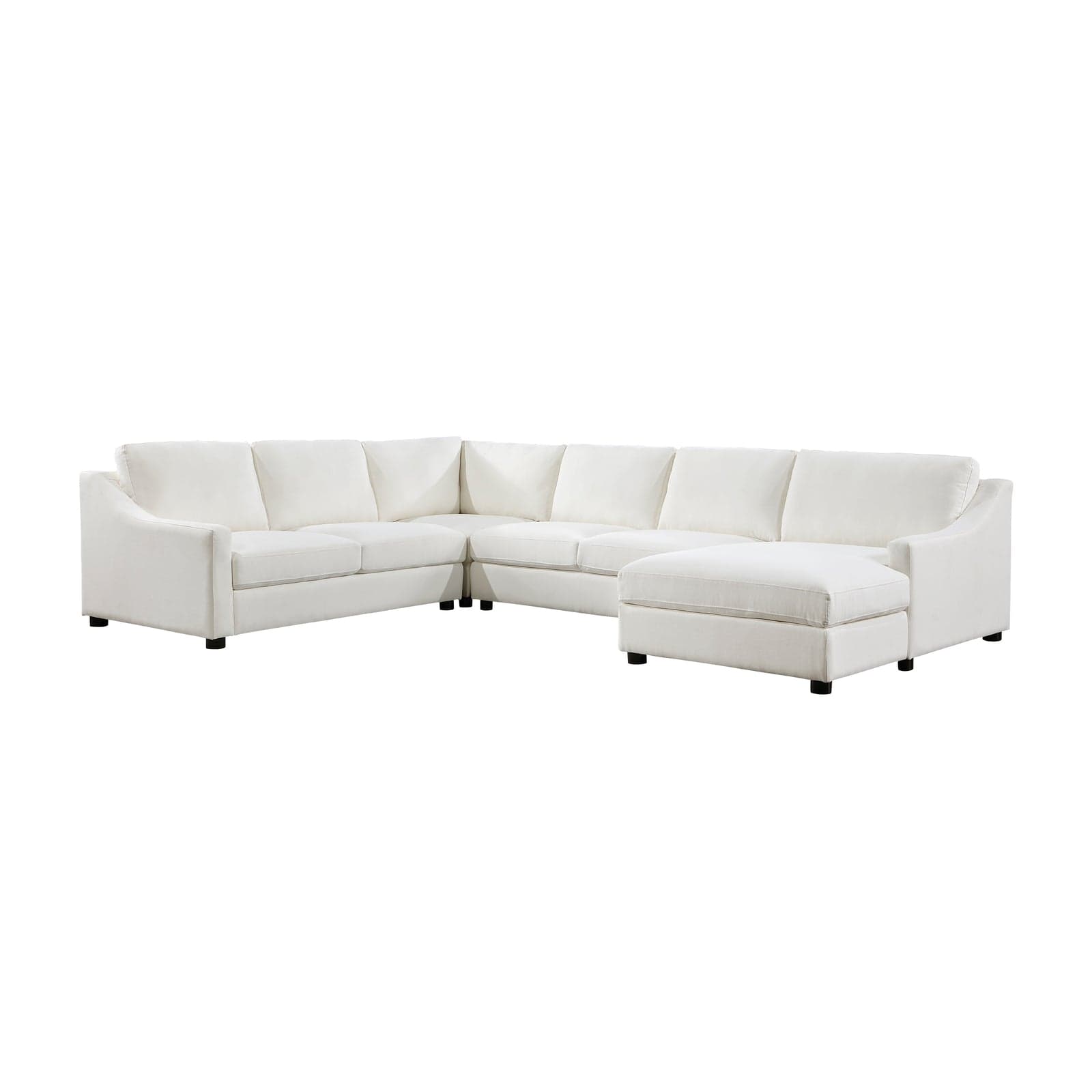 Bethel (4)4-Piece Sectional with Right Chaise — View 1 (1/3)