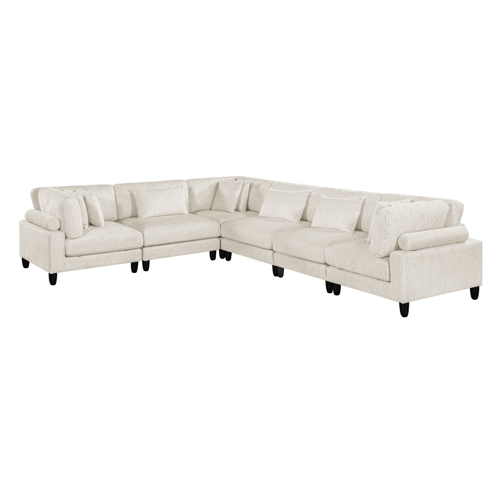 Leesa (6)6-Piece Modular Sectional — Vista 1 (1/3)