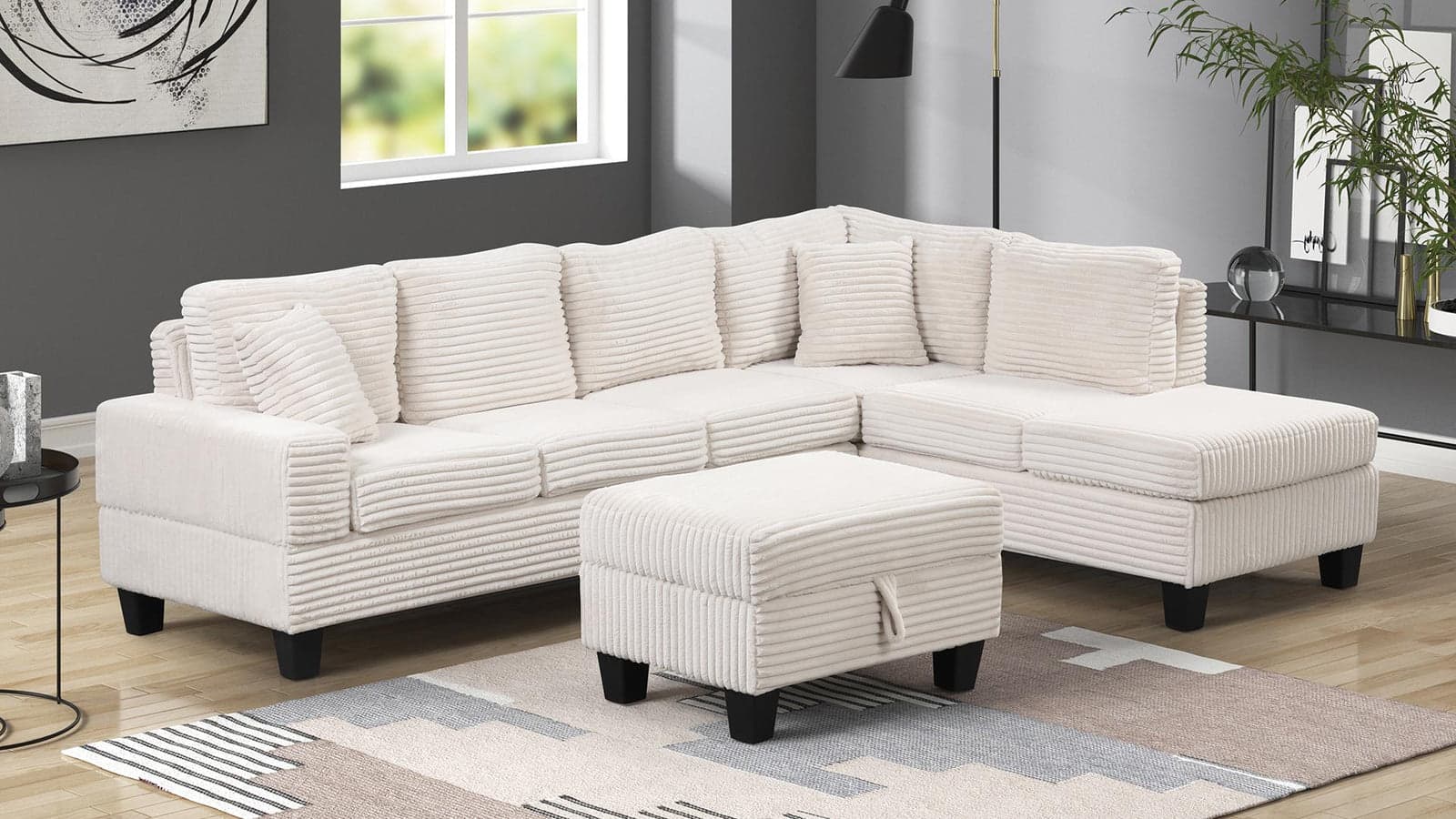 Wren Cream Sectional Set — View 1 (1/1)