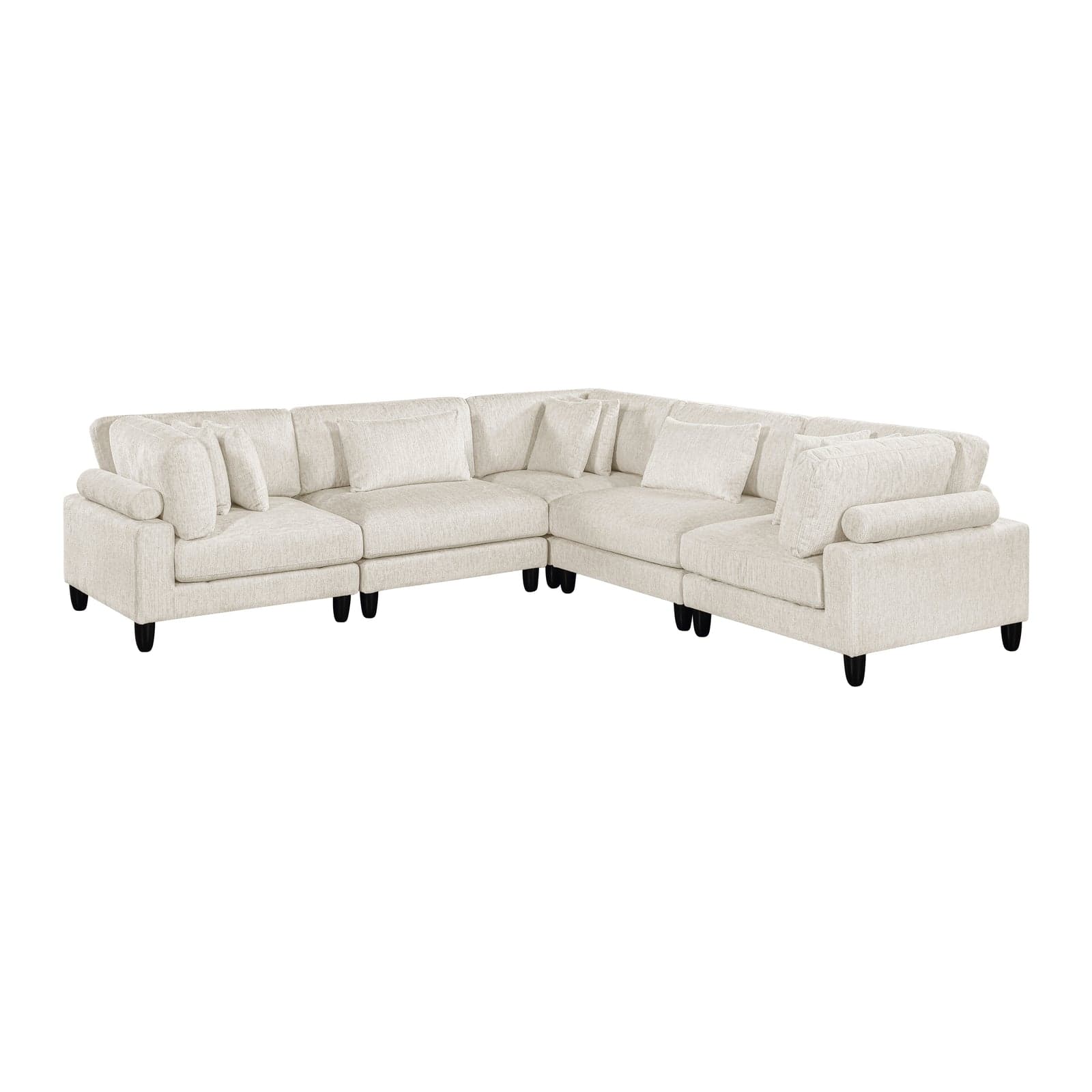 Leesa (5)5-Piece Modular Sectional — View 1 (1/3)